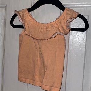Janie and Jack 12-18 months peach tank top